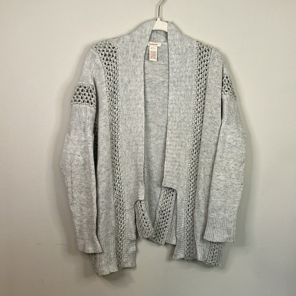 Sundance ribbon crochet open front cardigan - Picture 4 of 9